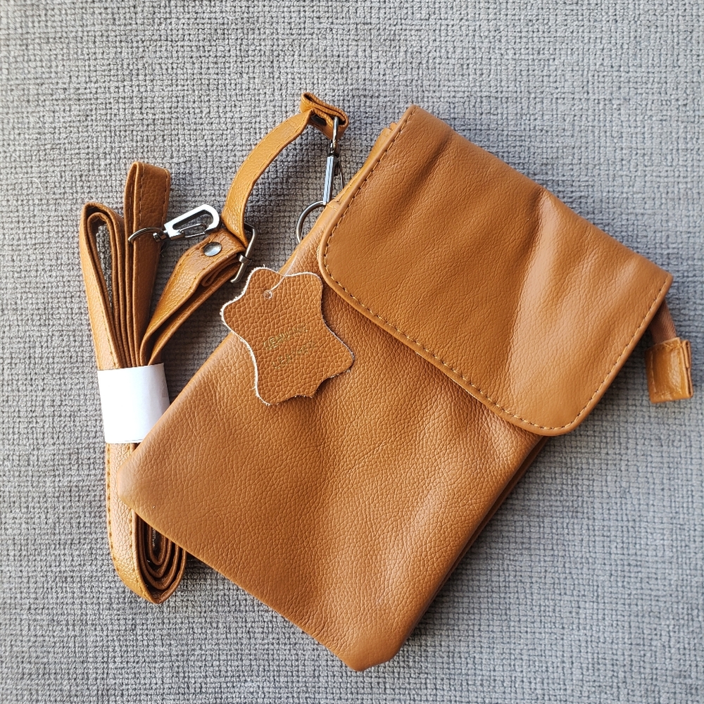NWT Genuine Leather Crossbody Bag